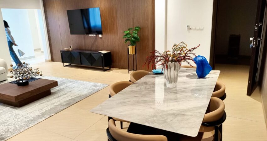 Appartement meublé de 3 chambres à louer à l'aci 2000